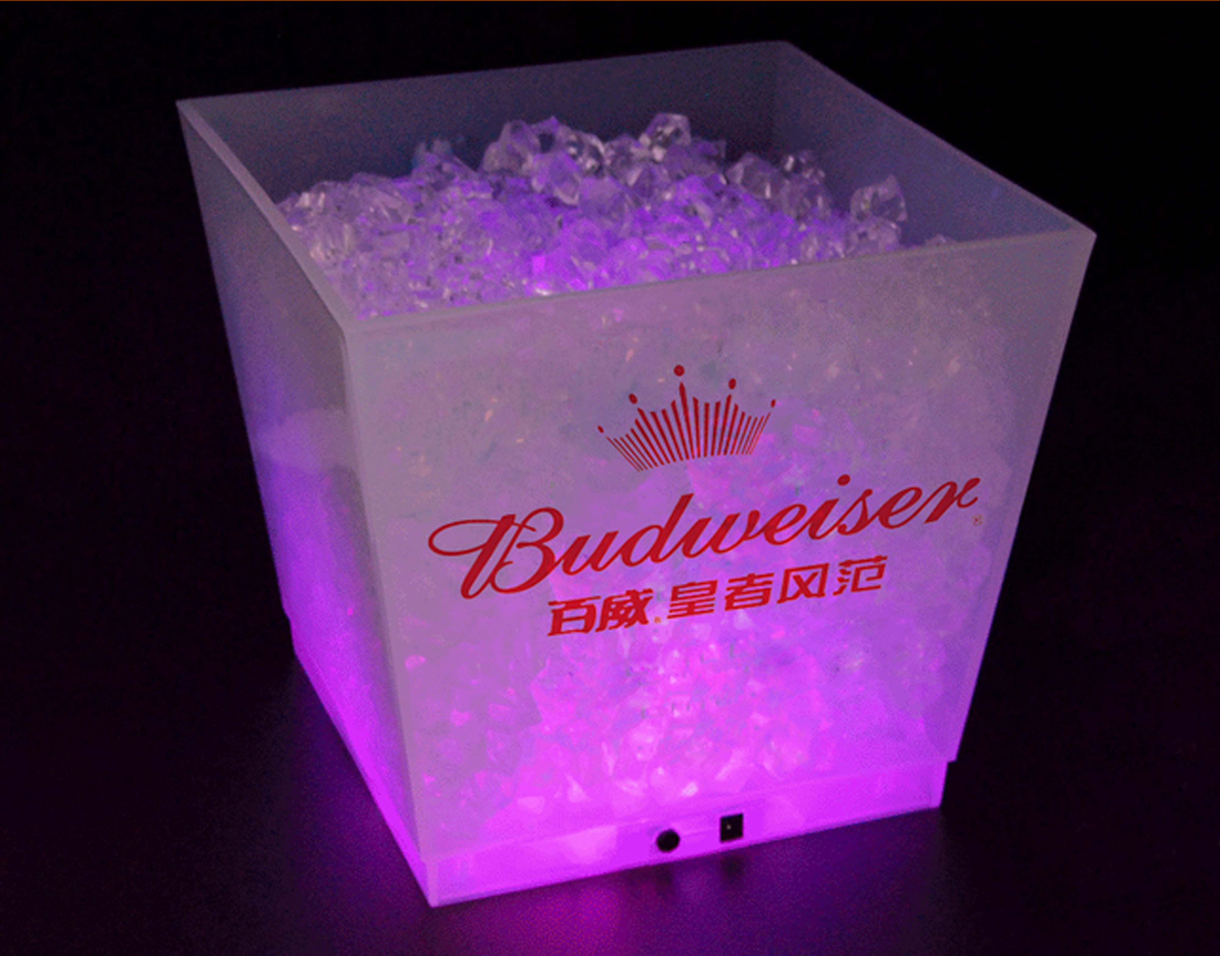 Square LED Beer Bucket