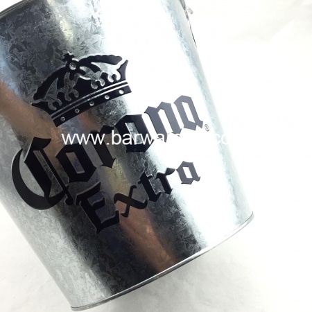 cubeta de gelo de aço inoxidável feita sob encomenda da cerveja com o punho para a utilização da barra 