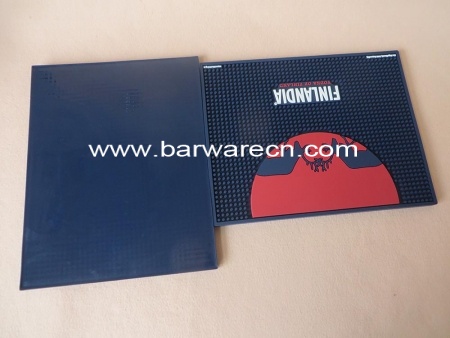 novos corredores personalizados da barra do pvc do touro vermelho 3d gravaram o logotipo 