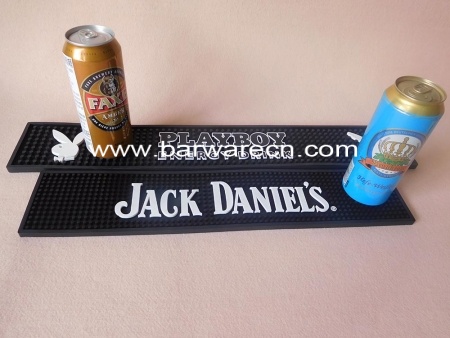 jack pvc preto daniels tapete de serviço de bar 