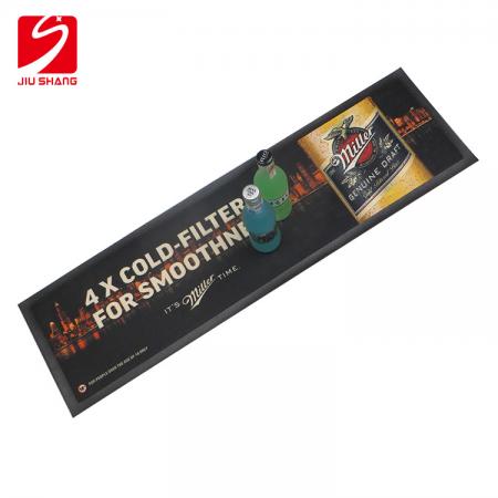 Personalizado borracha nitrílica preta anti slip bar derramamento mat com melhor qualidade 