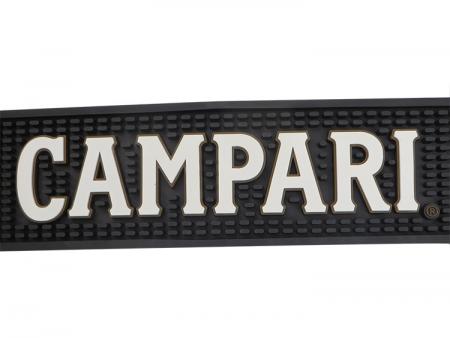 marca logotipo personalizado tamanho macio pvc bar mat 