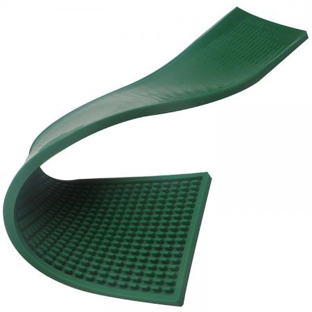 Verde durável pvc cerveja gotejamento bar mat 