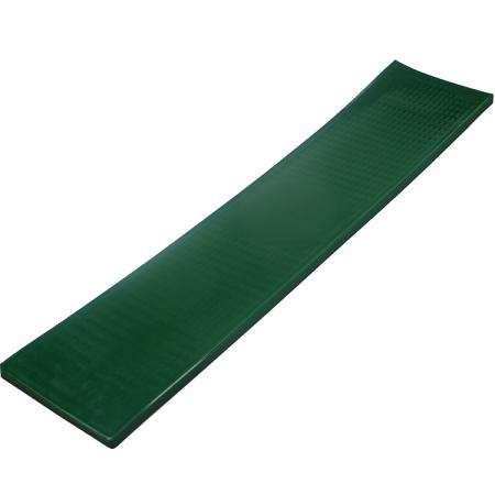 Verde durável pvc cerveja gotejamento bar mat 