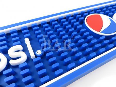 Pepsi azul pvc gotejamento esteira bar fabricante 