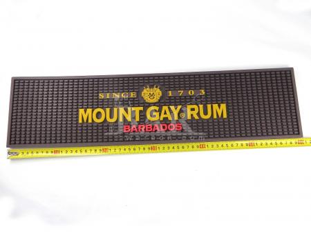 montar fabricante de esteira de bar promocional marca rum gay 