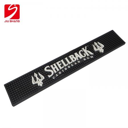 sheelback preto pesados ​​pvc borracha barra mat 