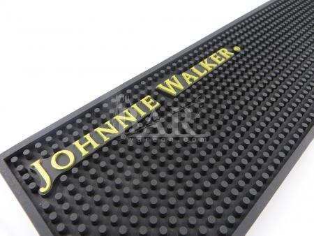 johnnie walker cerveja rótulo bar runner slip pvc barra mat 