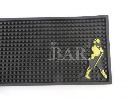 johnnie walker cerveja rótulo bar runner slip pvc barra mat 