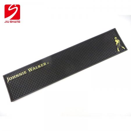 johnnie walker cerveja rótulo bar runner slip pvc barra mat 