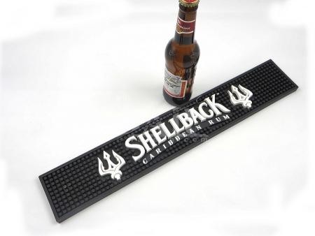 sheelback preto pesados ​​pvc borracha barra mat 