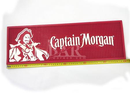 Capitão morgan impermeável pvc bar mat cerveja label bar corredor 