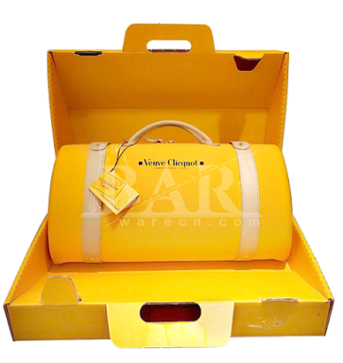 veuve clicquot eva duro champanhe portador tote carregando bolsa de shell 