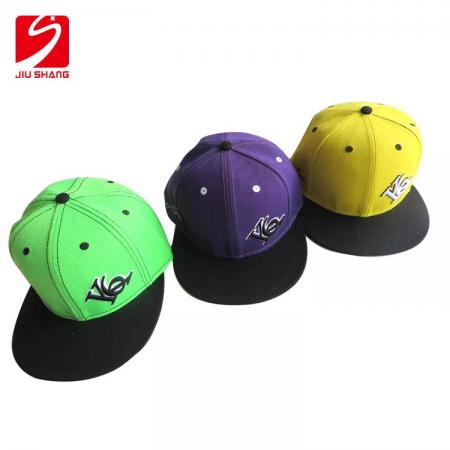 tampão personalizado do snapback do algodão do logotipo do bordado 3d para o esporte 