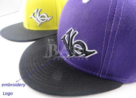 tampão personalizado do snapback do algodão do logotipo do bordado 3d para o esporte 