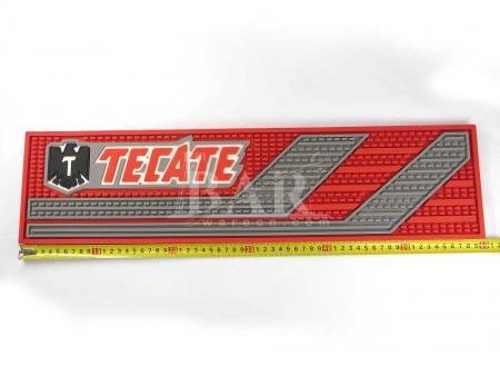 tecate cerveja rótulo bar corredor qualidade pvc bar mat 