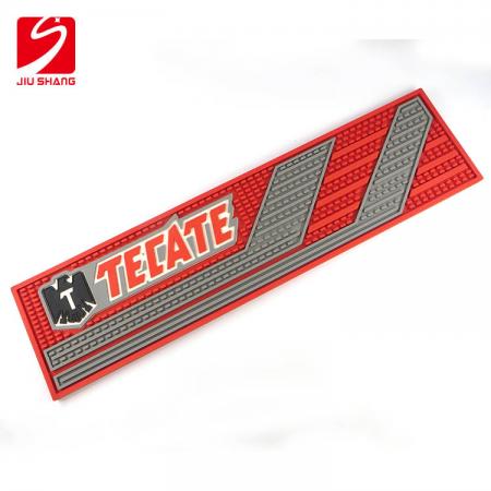 tecate cerveja rótulo bar corredor qualidade pvc bar mat 