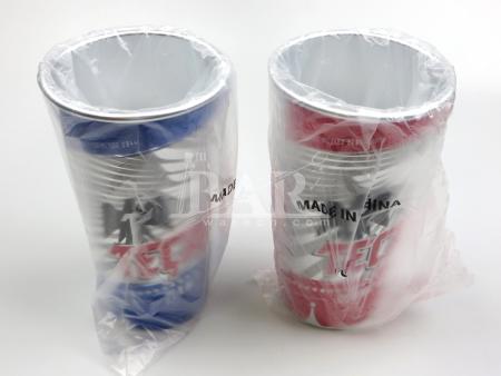 500 ml multi coloridas tumblers de alumínio metálico ware 