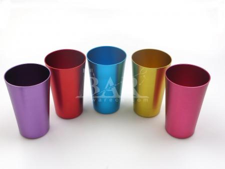 copos vintage anodizado metal tumblers assorted 