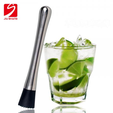 Fabricante direto bartender de aço inoxidável cocktail muddler bebida muddler bar muddler com logotipo oem 