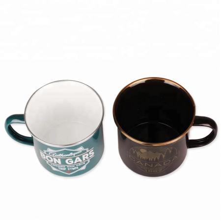 caneca dishy do esmalte, 350ml, ovo do pato, copo do curso do esmalte 