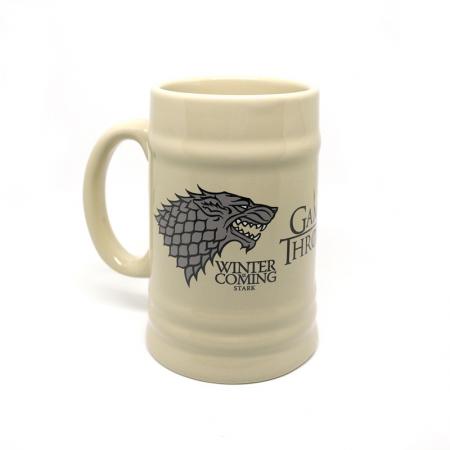 600 ml de alta capacidade uma canção de gelo e fogo game of rights caneca de cerâmica café chá leite leite copo de água quente drinkware presente de natal 