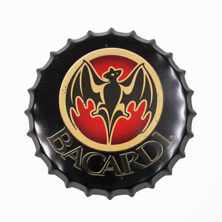 tampa de garrafa de cerveja de alta qualidade personalizada sinais de metal direto da fábrica 